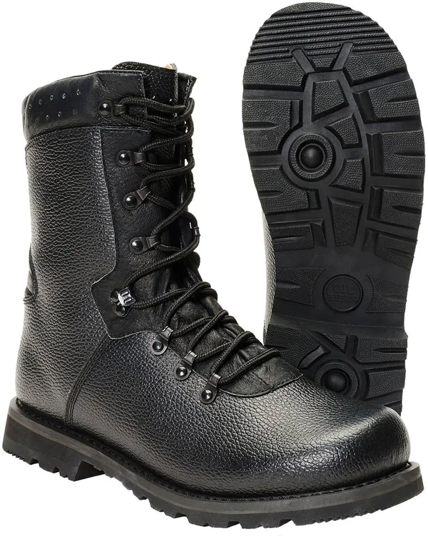 Brandit BW Model 2000 Boots, Black, Size 44