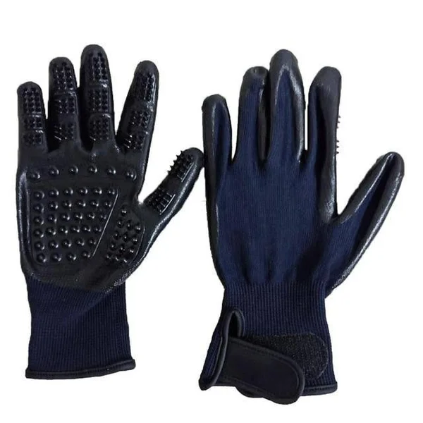 Soft Rubber Pet Hair Remover/grooming Glove for Cats - Dog - Horse Shedding Bathing Massage Brush