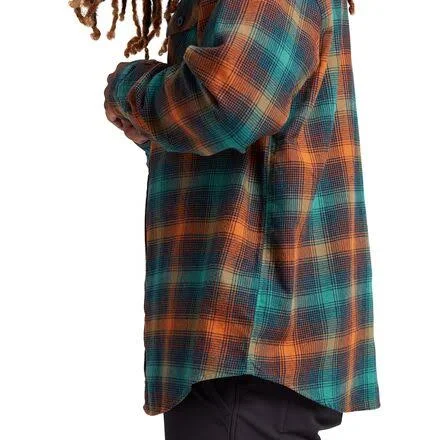 Burton Men's Brighton Flannel - Antique Green Bad Hombre Plaid, M