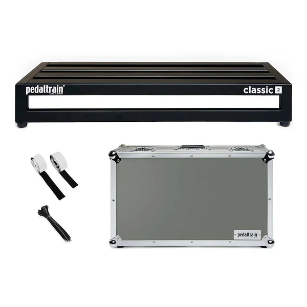 Pedaltrain Classic 2 Pedalboard with Tour Case