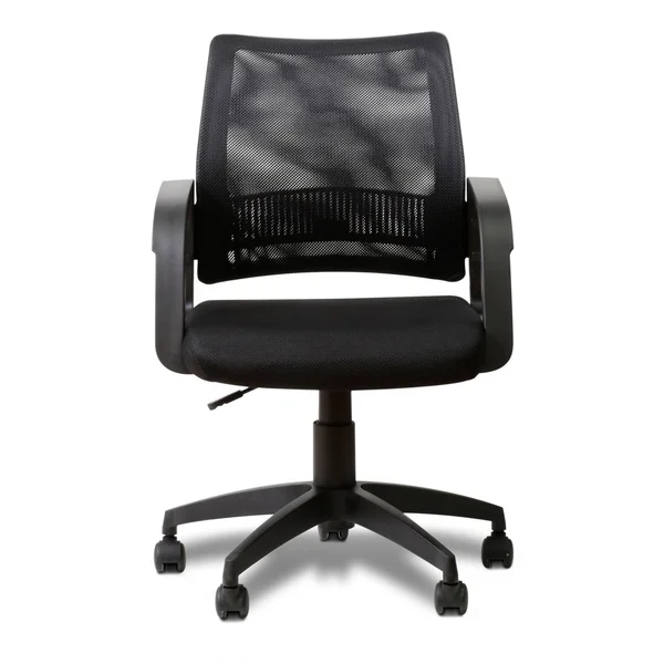 Leick Black Mesh Back Office Chair