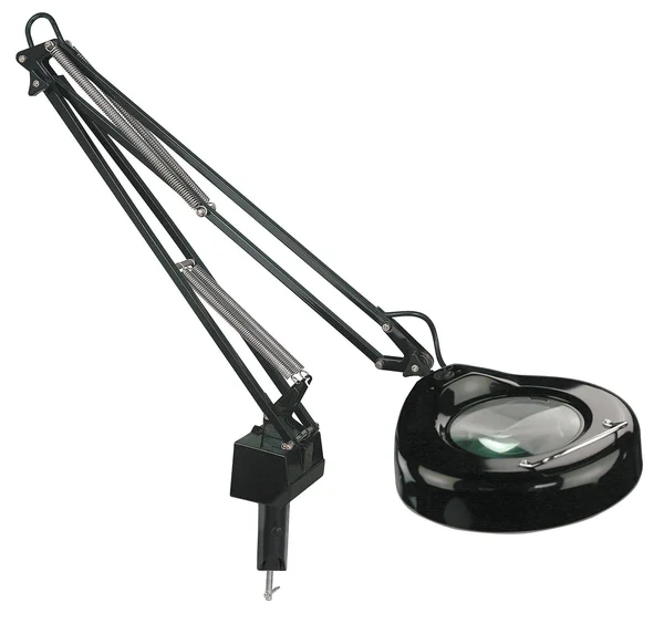 Lumapro 6MNU1 Round Magnifier Light - 2.25, Fluor, Black