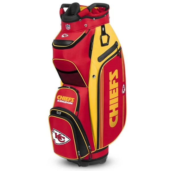 WinCraft Kansas City Chiefs Bucket III Cooler Cart Golf Bag