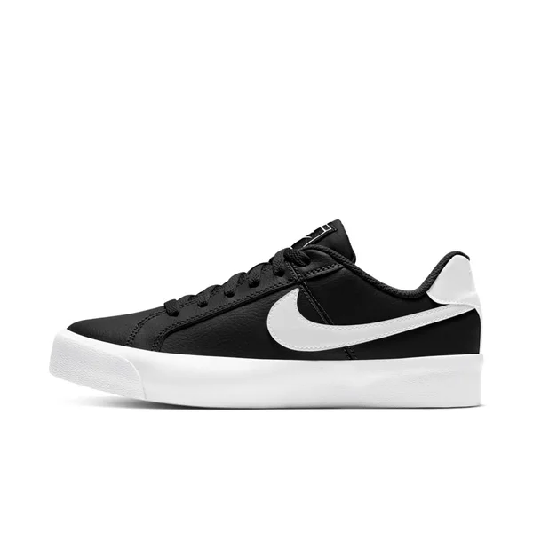 Nike Women's Court Royale AC Sneaker - Black, 7.5