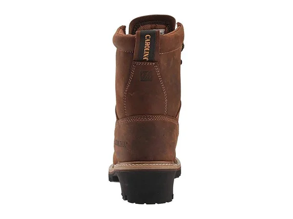 Women's Carolina 8x22 Composite Toe WP Logger Work Boot CA1435 - 10 W