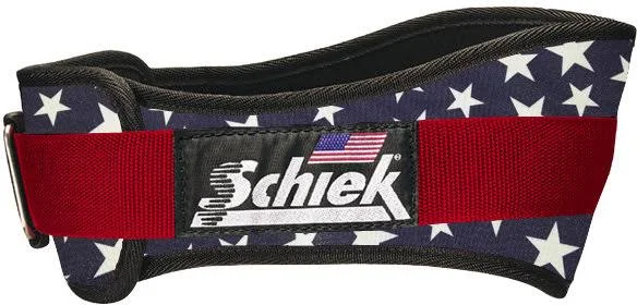 Schiek Sports Model 2006 6x22 Lifting Belt - Stars & Stripes XL