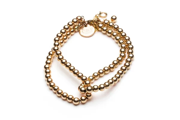 Ball Bracelet * Loop It Twice Mini * Gold