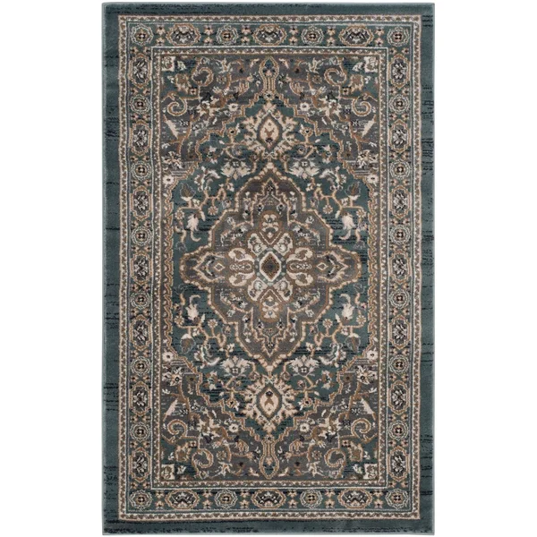 Safavieh Lyndhurst LNH338B 5&3x22 x 7&6x22 Cream, Beige Area Rug