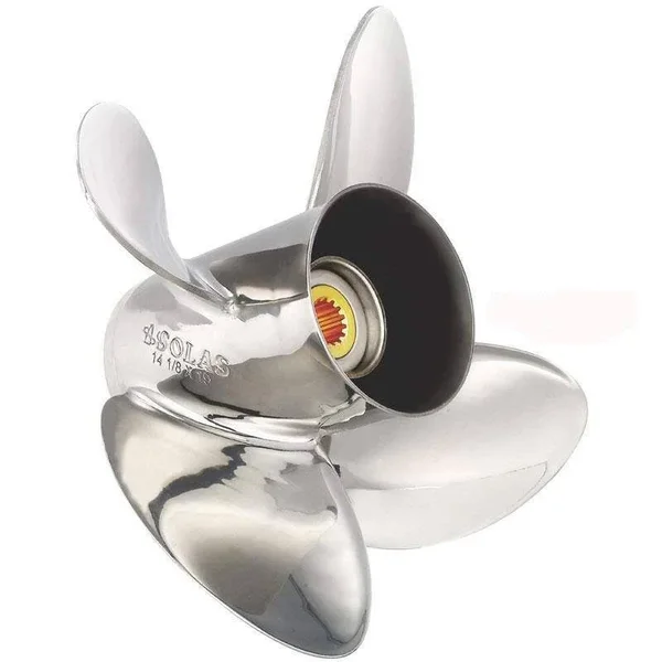 8653-140-21 Solas HR Titan E4 4 Blade PROPELLER Volvo Stainless Steel SX Drive 21