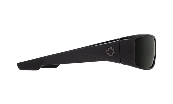 Spy Logan Sunglasses - Black - Happy Gray Green