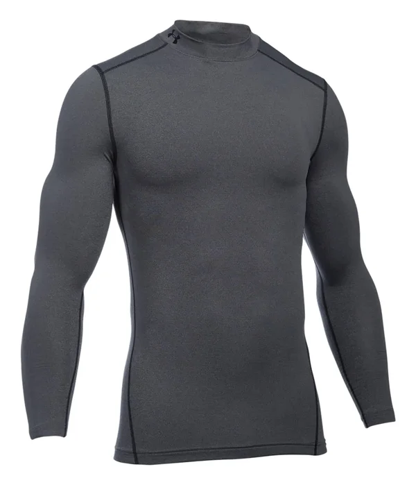Under Armour Men's ColdGear Armour Compression Mock - Carbon