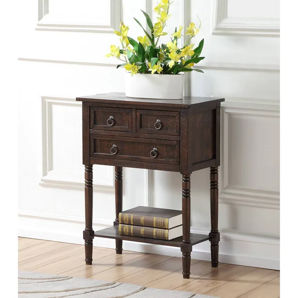 Kendra Hall Table Espresso - Breighton Home