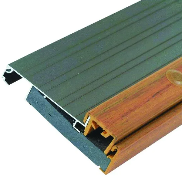 M-D Building Products Adjustable 4.5 in. x 56 in. Aluminum Threshold, Gray