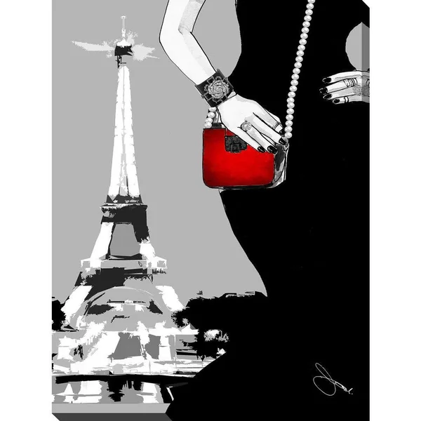 Picture Perfect International by Jodi Paris Nights Giclee Print Canvas Wall Art - 36 Inches x 48 Inches x 1.5 Inches