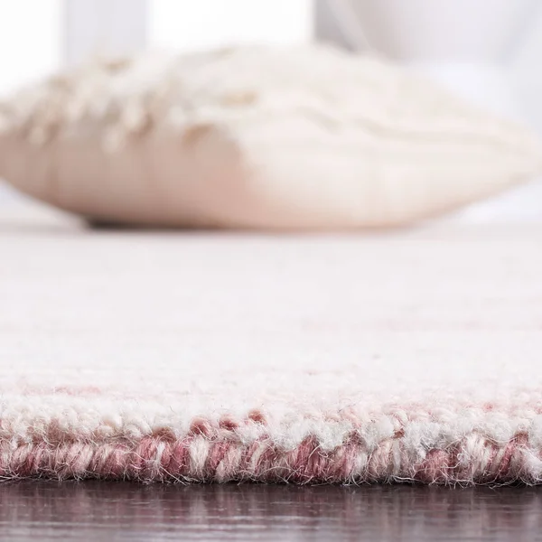 Metro Collection MET995M Rug Blue - Ivory, Round 6& x 6&