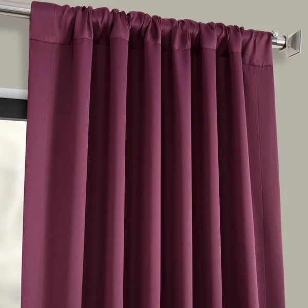 Aubergine Blackout Curtain