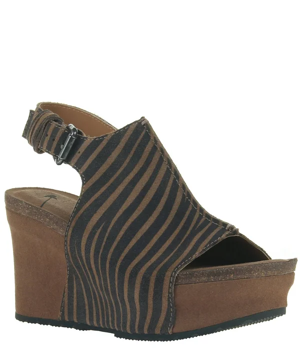 OTBT Jaunt (Tan) Women's Wedge Shoes
