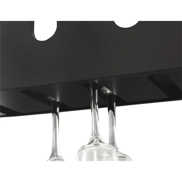 Nexxt Ellington Wine Rack Wall Shelf - Black