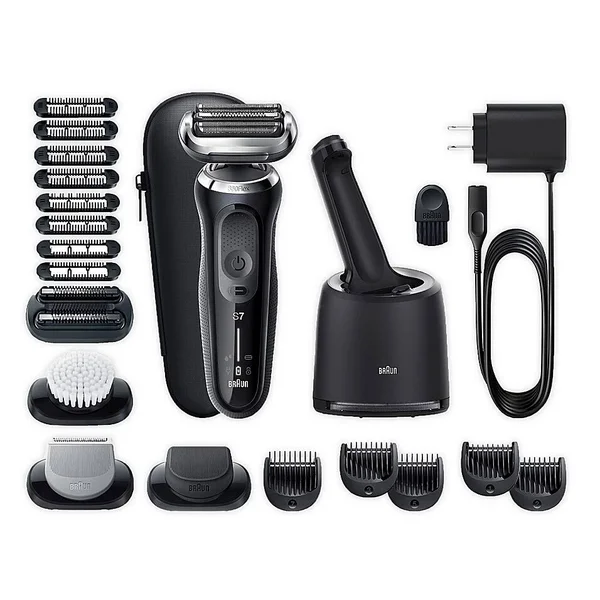 Braun - Series 7 Wet/Dry Electric Shaver - Black