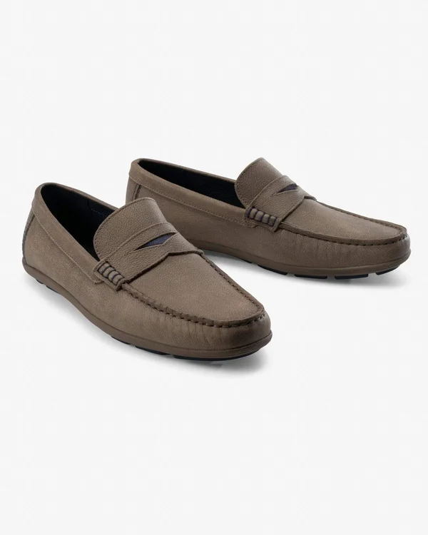Johnnie-O Mox Loafer in Tan - Size: 13
