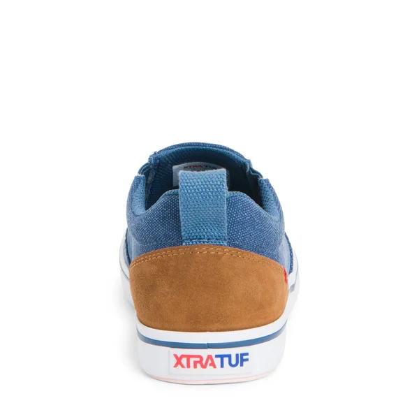 Xtratuf Women's Canvas Sharkbyte Deck Shoe - Blue, 8