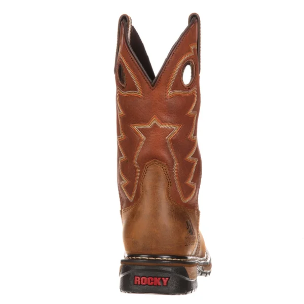 Rocky FQ0002775 Original Ride Branson Saddle Roper Western Boot - Brown