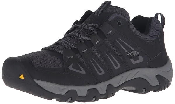 Keen Men's Hiking Shoe OakRidge - 14, Black/Gargoyle