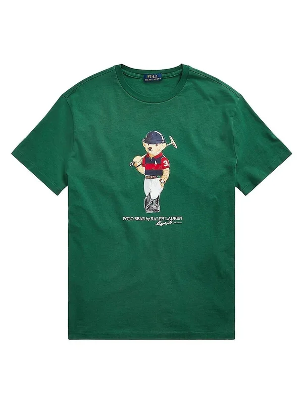 Polo Ralph Lauren Men's Polo Bear Jersey T-Shirt - Stuart Green