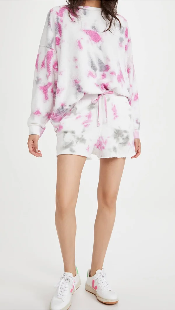 Free People Sweaters - Free People Kelly Washed Tie Dye Sweatshirt Set, Color: Pink, Size: M, Studiostyles20&s Closet