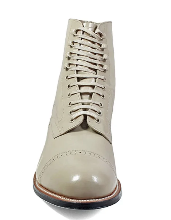 Stacy Adams Men's Madison Ankle Boot - White