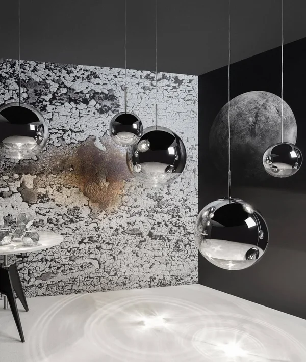 Tom Dixon Mirror Ball Pendant - Chrome - Small