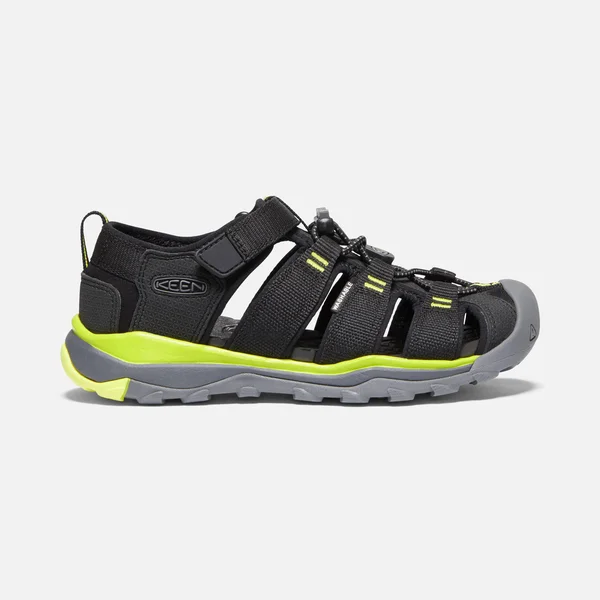 Keen Youth Newport Neo H2 Sandal - 6 - Black, Evening Primrose