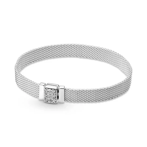 Pandora Reflexions Sparkling Clasp Bracelet - 17cm