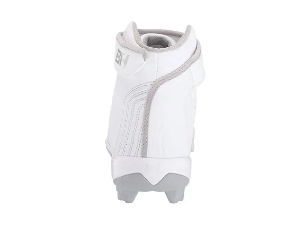 Under Armour Men's Harper 4 Mid RM Baseball Cleats - White - 7.5