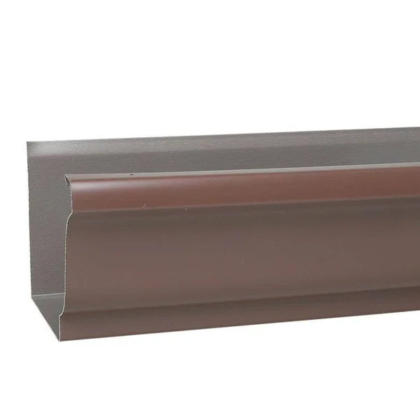 Amerimax Home Products 1800719120 4 in. Brown Galvanized Steel Gutter