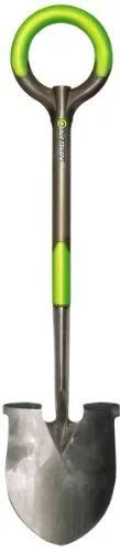 Radius Garden 202 Pro Ergonomic Stainless Steel Shovel - Original Green