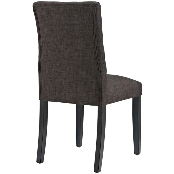 Modway Duchess Dining Chair Fabric Set of 2 - Orange