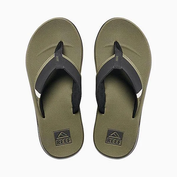 Reef Fanning Low Mens Flip Flops - 10 - Brown