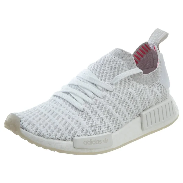 White Adidas Originals NMD R1 STLT Primeknit Size 9