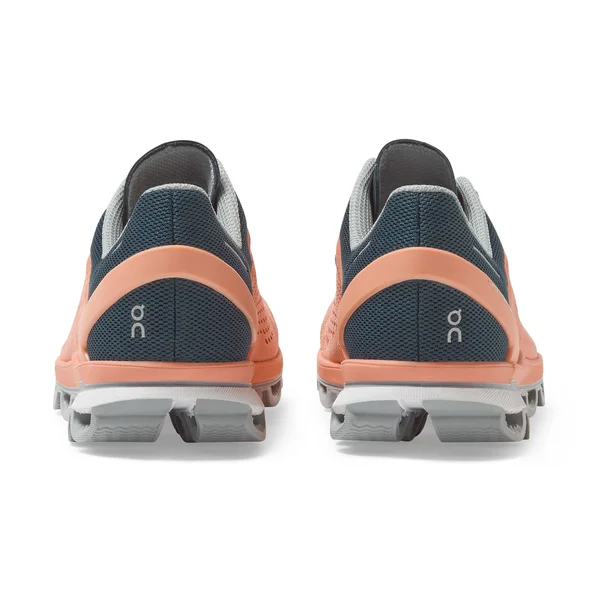 on Cloudsurfer Running Shoe Women's, Coral/Navy, 9
