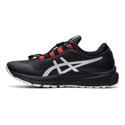 Asics GEL-Cumulus 22 Awl Running Shoes Black Grey Red Women - 35.5