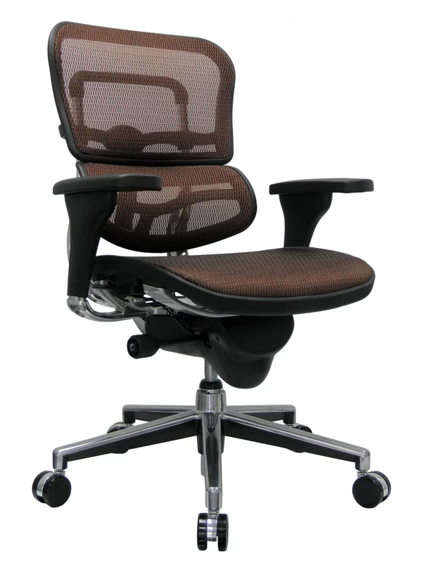Eurotech Ergohuman KM13 Orange Mesh Office Chair