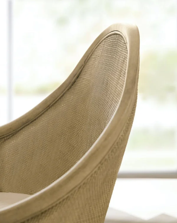 Hooker Furniture Novella Purisma Creek Raffia Host Chair
