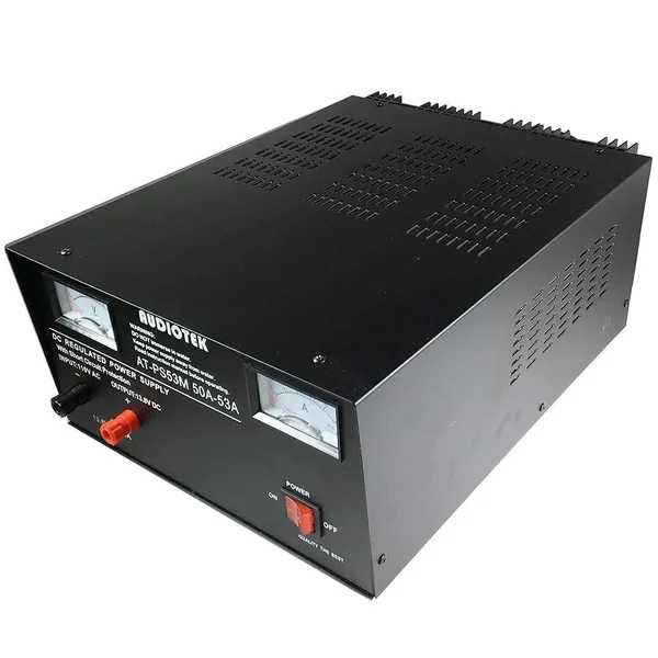Audiotek - At-ps12 Output 12A Amp Mobile 13.8 Volt DC Power Supply