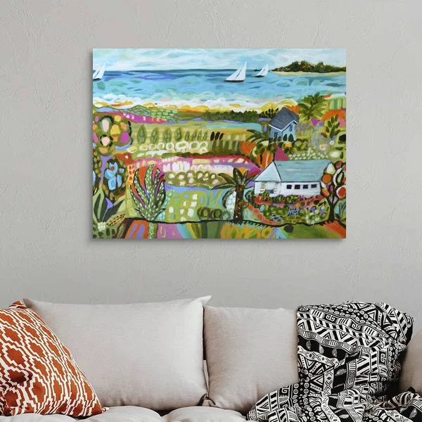 Nautical Whimsy III - Canvas Wall Art, 40x30, Great Big Canvas