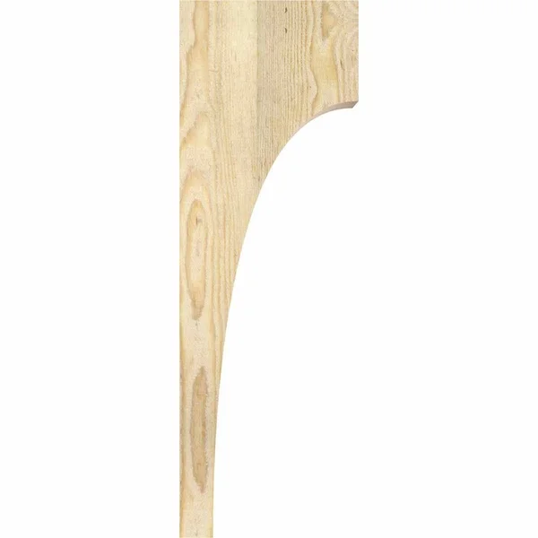 6x22W x 12x22D x 28x22H Huntington Rough Sawn Corbel - Douglas Fir