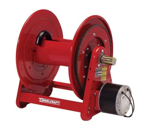 Hose Reel - Motor, 3/4in dia, 100ft, 3000psi Reelcraft EA33112 M12D