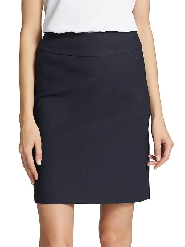 Wonderstretch Skirt Pants - Nic+Zoe 12 - Dark Indigo