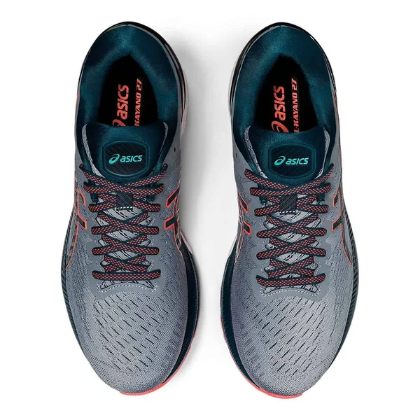Asics Men's Gel-Kayano (Wide) 27 Sheet Rock-Magnetic Blue - 11.5
