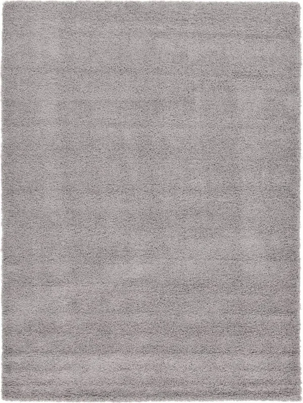 6&x9& Solid Shag Rug Cloud Gray - Unique Loom